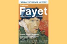 Exposition Gustave Fayet à la Fondation Louis Vuitton - Affiche Vincent Van Gogh - Autoportrait à l'oreille bandée - Janvier 1889