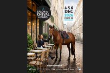 Afifche du Salon du Cheval de Paris 2027
