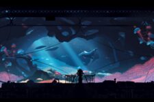 Jules Verne - Les Mondes Fantastiques - Tom Haugomat et Bruno Mangyoku - Atelier des Lumières