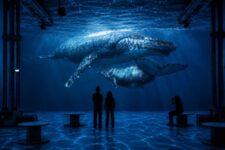 Atelier des Lumières - Planète Océans 2026 - Baleines