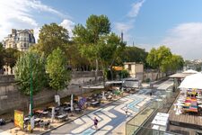 Aménagement voies sur berge à Paris